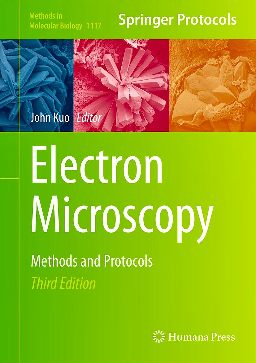 Portada del libro 9781627037754 Electron Microscopy. Methods and Protocols (Methods in Molecular Biology, Vol. 1117)