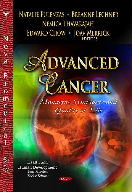 Portada del libro 9781628082395 Advanced Cancer. Managing Symptoms & Quality of Life (Health & Human Development Series)