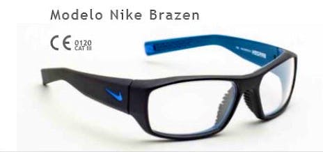 Gafas de Protección Radiológica Mod. Nike Brazen, Eq. Pb 0,75 mm. Frontal