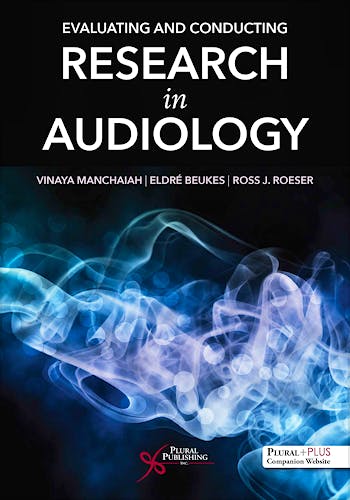 Portada del libro 9781635501902 Evaluating and Conducting Research in Audiology