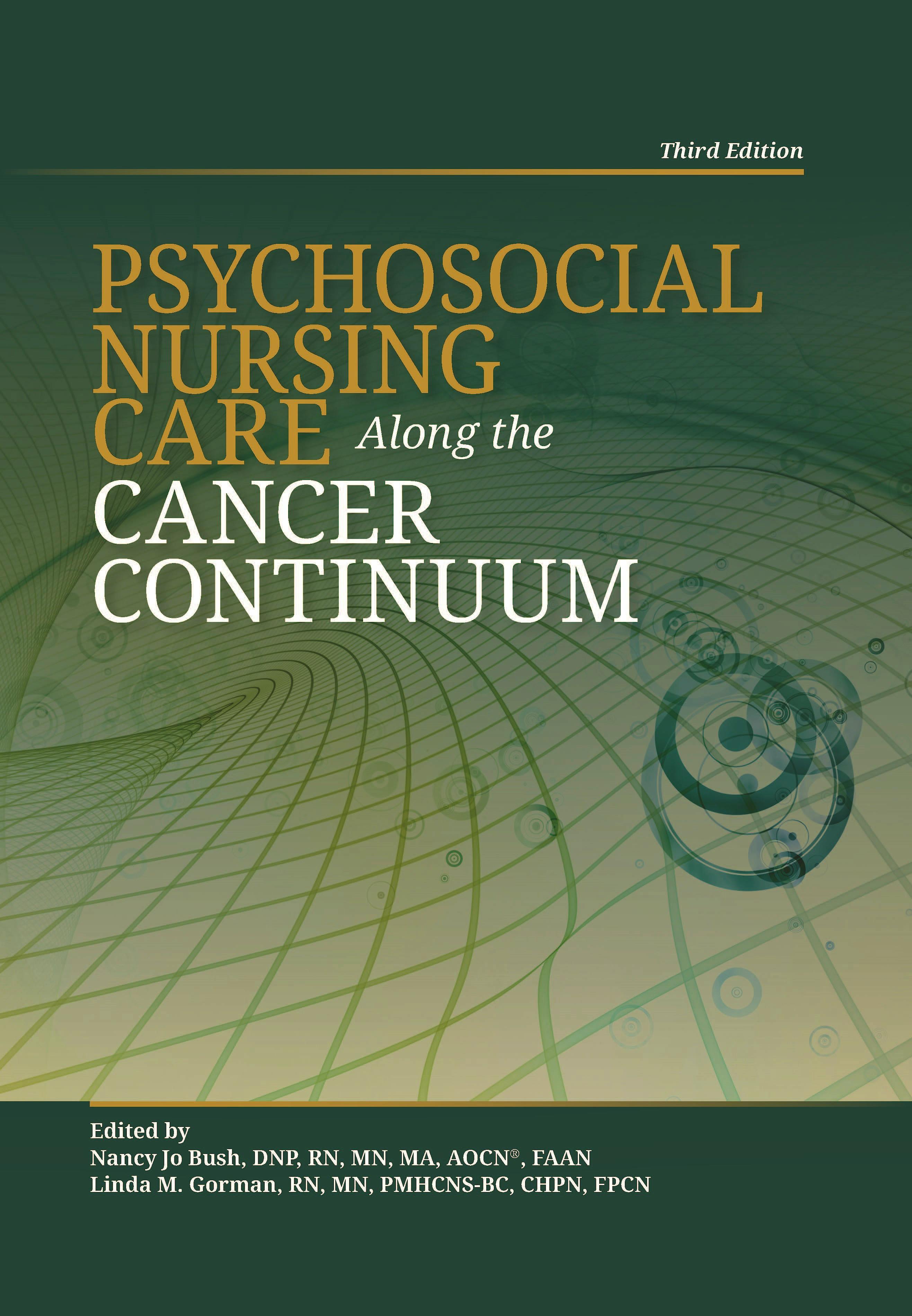 Portada del libro 9781635930030 Psychosocial Nursing Care Along the Cancer Continuum