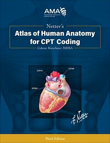 Portada del libro 9781640160354 Netter's Atlas of Human Anatomy for CPT Coding