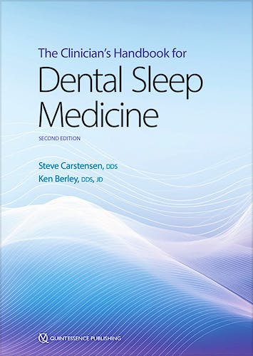 Portada del libro 9781647241964 The Clinician's Handbook for Dental Sleep Medicine