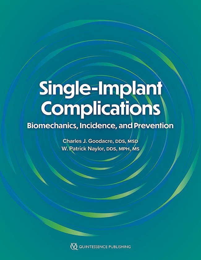 Portada del libro 9781647242138 Single-Implant Complications. Biomechanics, Incidence, and Prevention
