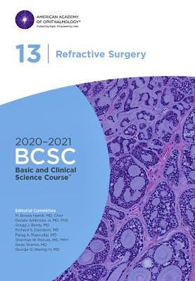 Portada del libro 9781681043692 Refractive Surgery. Basic and Clinical Science Course 2020-2021, Section 13
