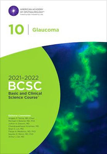 Portada del libro 9781681044484 2021-2022 BCSC Basic and Clinical Science Course, Section 10: Glaucoma