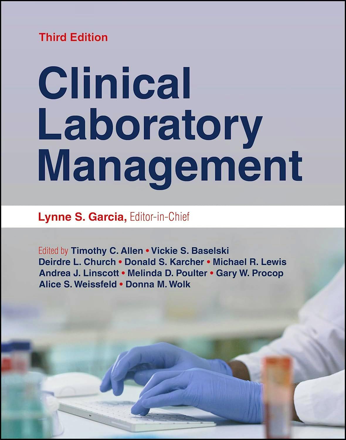Portada del libro 9781683673910 Clinical Laboratory Management