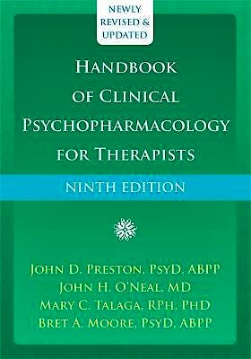 Portada del libro 9781684035151 Handbook of Clinical Psychopharmacology for Therapists