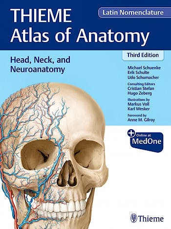 Portada del libro 9781684200863 Head, Neck, and Neuroanatomy (THIEME Atlas of Anatomy), Latin Nomenclature