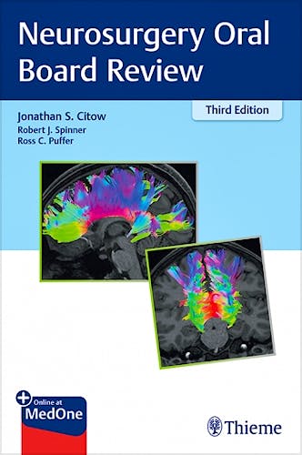 Portada del libro 9781684201266 Neurosurgery Oral Board Review