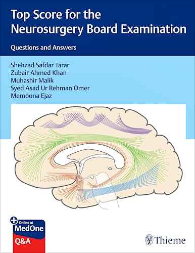 Portada del libro 9781684206612 Top Score for the Neurosurgery Board Examination. Questions and Answers