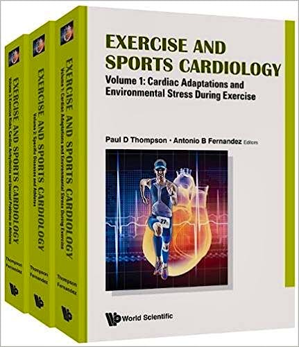 Portada del libro 9781786341556 Exercise and Sports Cardiology (3 Volume Set)