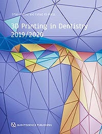 Portada del libro 9781786980267 3D Printing In Dentistry 2019/2020