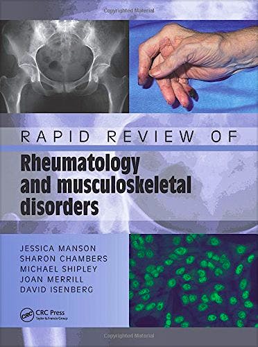 Portada del libro 9781840760941 Rapid Review of Rheumatology and Musculoskeletal Disorders