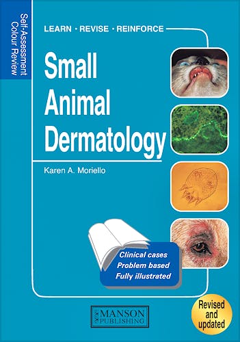 Portada del libro 9781840761689 Small Animal Dermatology. Self Assessment Colour Review