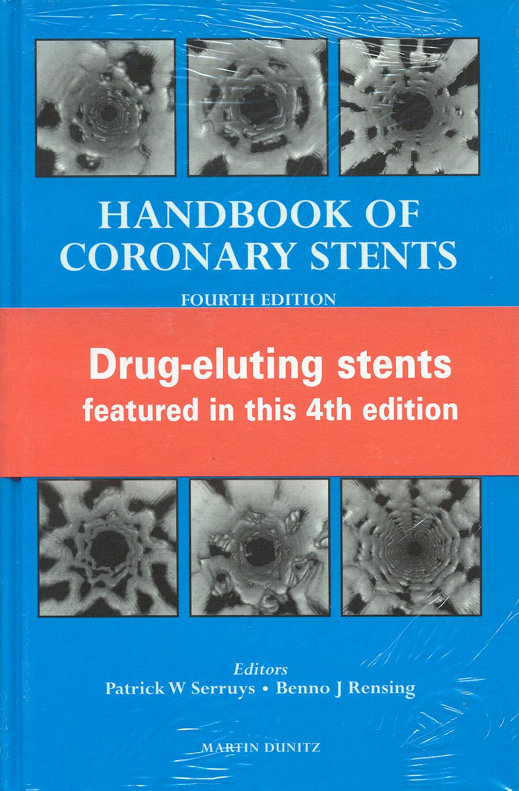 Portada del libro 9781841840932 Handbook of Coronary Stents