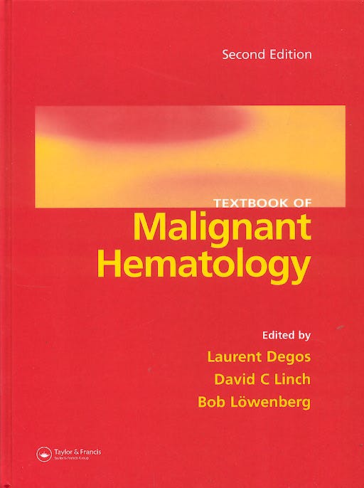 Portada del libro 9781841841458 Textbook of Malignant Hematology