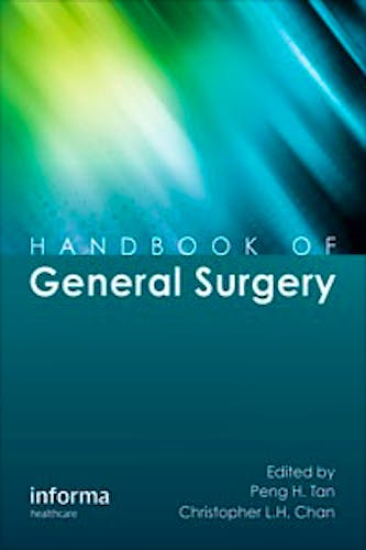 Portada del libro 9781841849454 Handbook of General Surgery