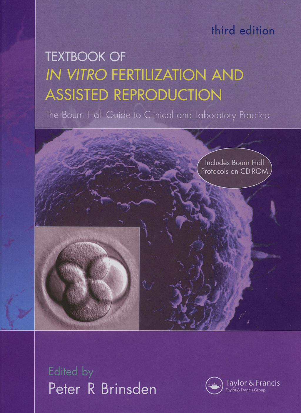 Portada del libro 9781842142936 Textbook of in Vitro Fertilization and Assisted Reproduction