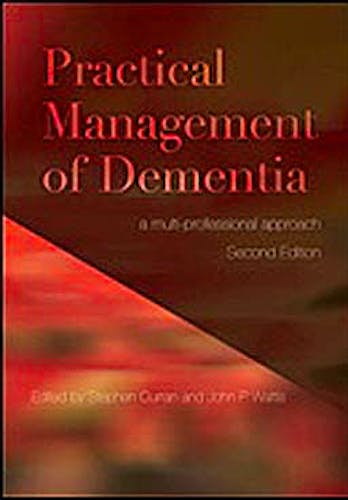 Portada del libro 9781846194122 Practical Management of Dementia. a Multi-Professional Approach