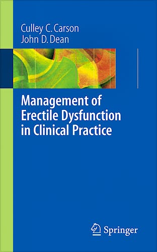 Portada del libro 9781846283987 Management of Erectile Dysfunction in Clinical Practice