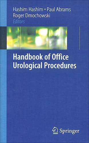 Portada del libro 9781846285233 Handbook of Office Urological Procedures