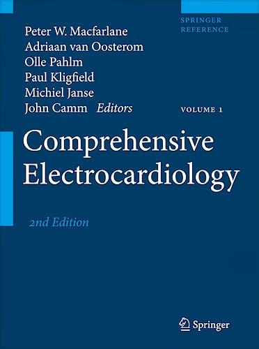 Portada del libro 9781848820456 Comprehensive Electrocardiology, 3 Vols.