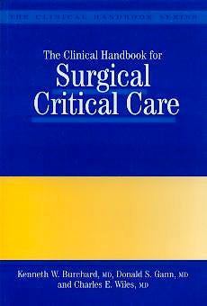 Portada del libro 9781850706335 The Clinical Handbook for Surgical Critical Care