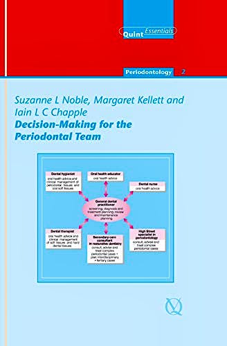 Portada del libro 9781850970637 Decision-Making for the Periodontal Team