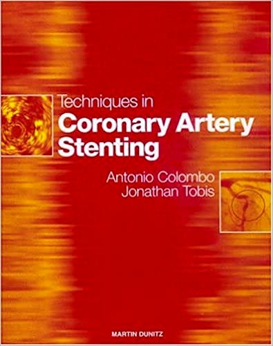 Portada del libro 9781853177163 Techniques in Coronary Artery Stenting