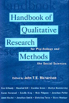 Portada del libro 9781854332042 Handbook of Qualitative Research Methods