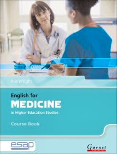 Portada del libro 9781859644423 English for Medicine in Higher Education Studies. Course Book + 2 Cds