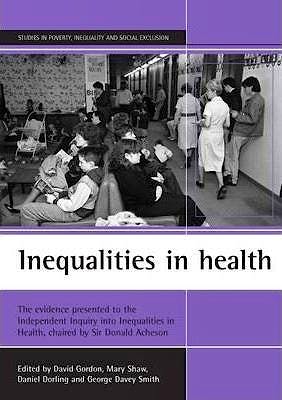 Portada del libro 9781861341747 Inequalities in Health: The Evidence