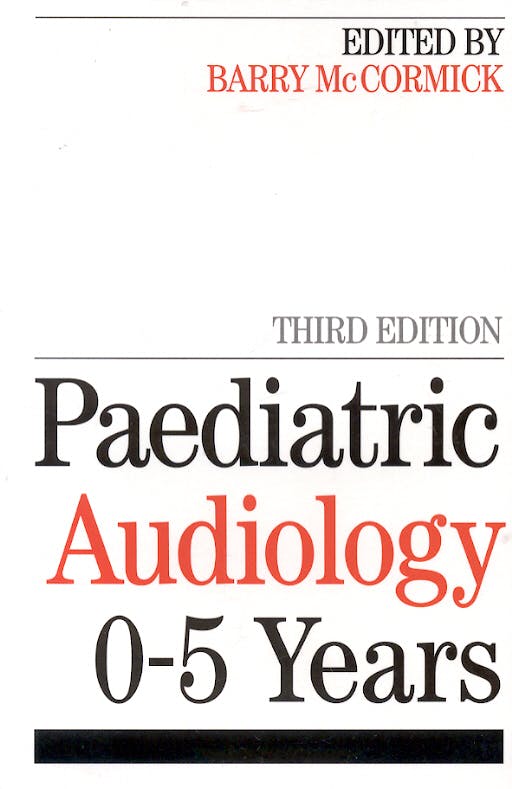 Portada del libro 9781861562173 Paediatric Audiology: 0-5 Years