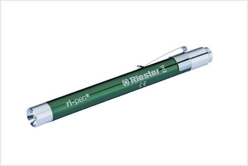 Linterna RIESTER ri-pen, Color Verde