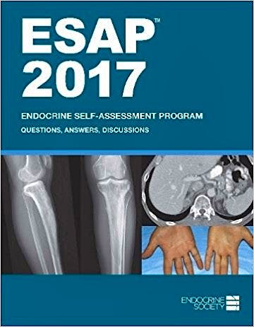Portada del libro 9781879225312 ESAP 2017. Endocrine Self-Assessment Program. Questions, Answers, and Discussions (Online)