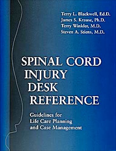 Portada del libro 9781888799491 Spinal Cord Injury Desk Reference