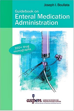 Portada del libro 9781889622361 Guidebook on Enteral Medication Administration