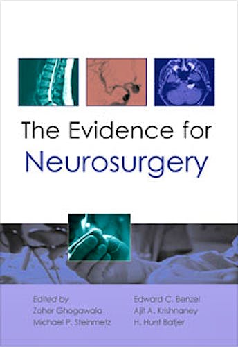Portada del libro 9781903378793 The Evidence for Neurosurgery