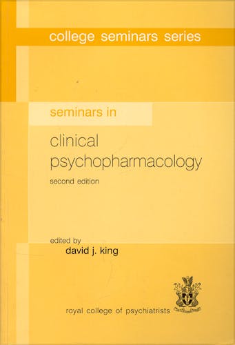 Portada del libro 9781904671084 Seminars in Clinical Psychopharmacology