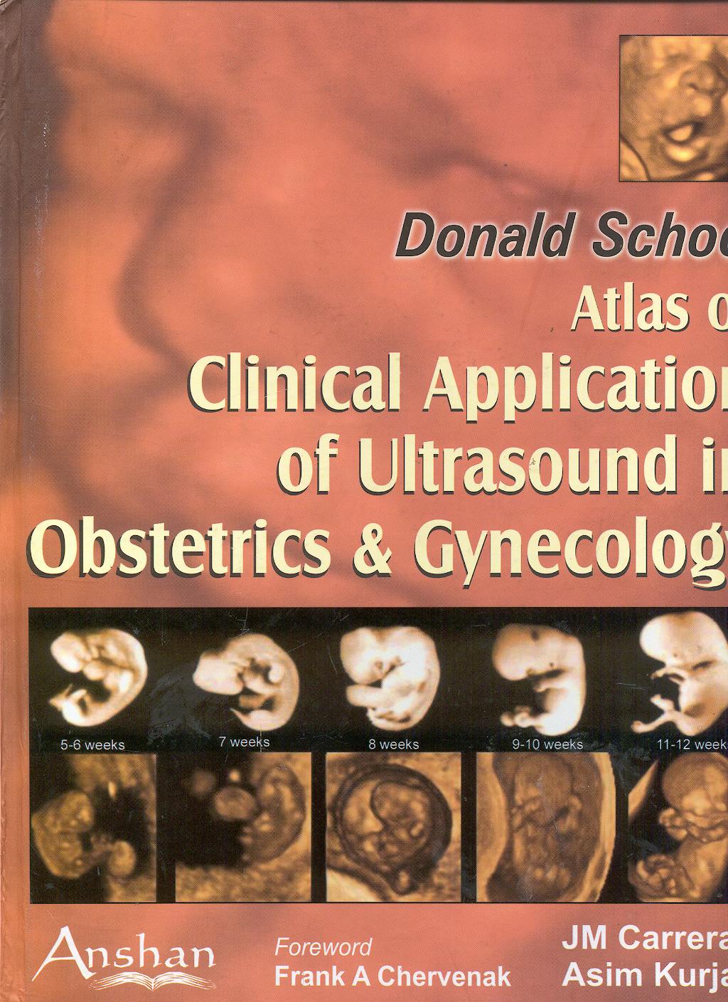 Portada del libro 9781904798781 Atlas of Clinical Application of Ultrasound in Obstetrics & Gynecology