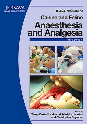 Portada del libro 9781905319619 BSAVA Manual of Canine and Feline Anaesthesia and Analgesia