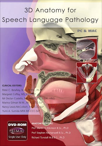 3D Anatomy for Speech Language Pathology (DVD-ROM)