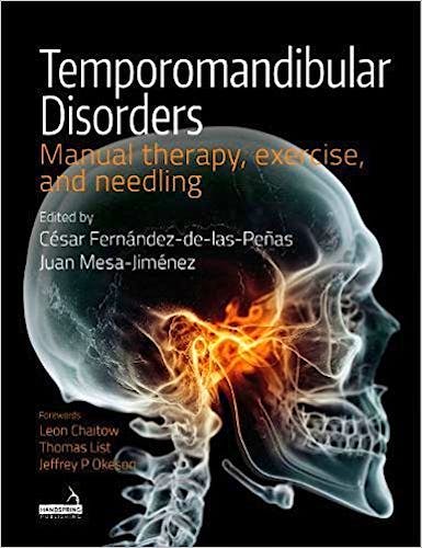 Portada del libro 9781909141803 Temporomandibular Disorders. Manual Therapy, Exercise and Needling