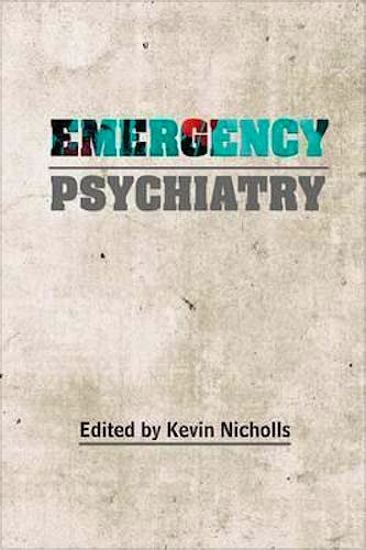 Portada del libro 9781909726307 Emergency Psychiatry