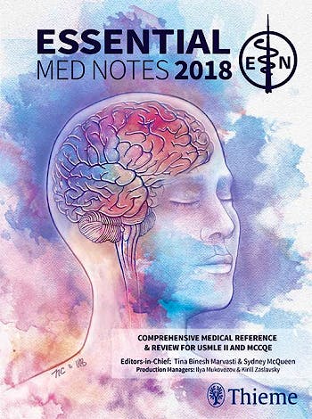 Portada del libro 9781927363393 Essential Med Notes 2018. Comprehensive Medical Reference and Review for USMLE II and MCCQE