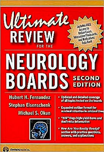 Portada del libro 9781933864204 Ultimate Review for the Neurology Boards