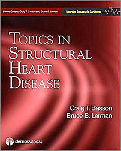 Portada del libro 9781933864594 Topics in Structural Heart Disease. Emerging Concepts in Cardiology Series