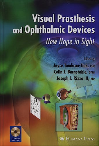 Portada del libro 9781934115169 Visual Prosthesis and Ophtalmic Devices. New Hope in Sight (Ophthalmology Research)