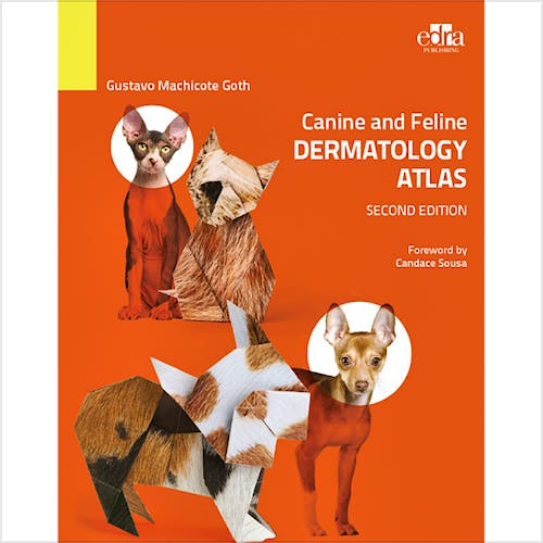 Portada del libro 9781957260310 Canine and Feline Dermatology Atlas